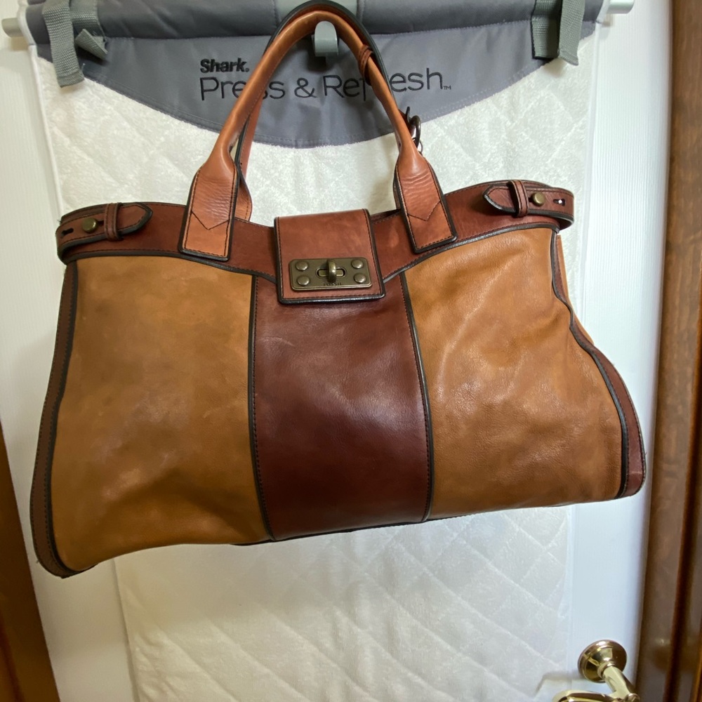 Fossil Leather Shopper/Tote